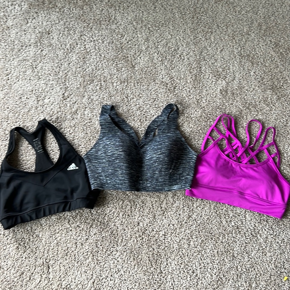 Bundle sports bras womens size M/L